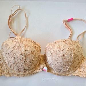 Brand new with tags- Victoria's secret Pink Date Push up Bra 34B